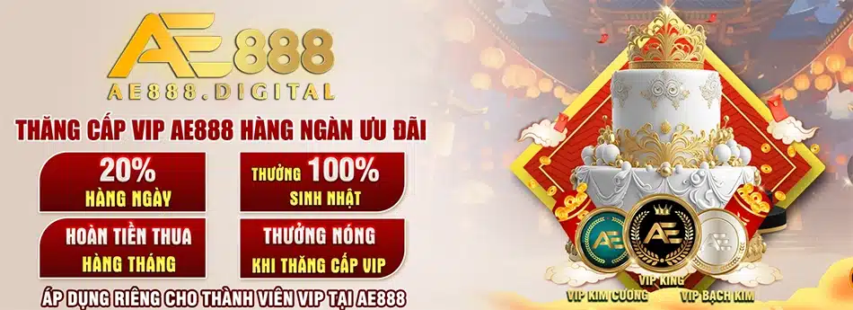 Khuyến mãi AE888 hoàn trả không giới hạn cho mỗi trò chơi