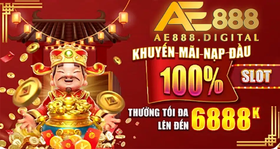 Nạp tiền lần đầu nhận ngay 100% tại khuyến mãi AE888